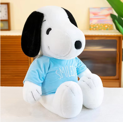 35cmCartoon lindo Snoopy peluche almohada sofá espalda muñeco de peluche regalos para niños