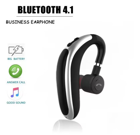 Auriculares inalámbricos Bluetooth K20, auriculares intrauditivos de un solo oído izquierdo y derecho montados en la oreja para teléfonos iPhone, Samsung y Xiaomi