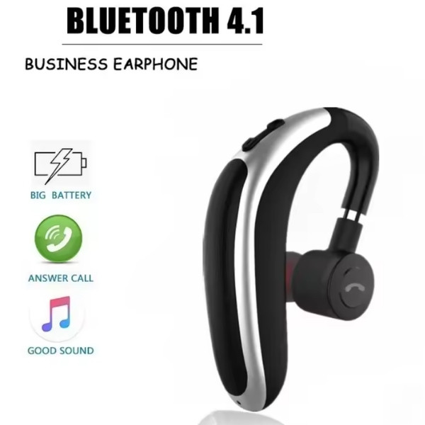 Auriculares inalámbricos Bluetooth K20, auriculares intrauditivos de un solo oído izquierdo y derecho montados en la oreja para teléfonos