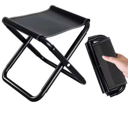 Banco de silla plegable portátil, taburete de pesca, taburete de viaje para acampar, taburetes de caballo, tren, cola de metro, taburetes portátiles, herramienta para exteriores