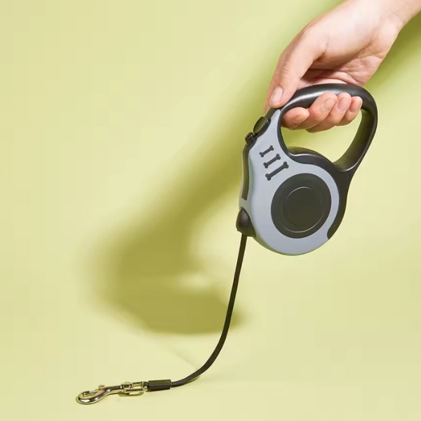 Correa para perro de 3m y 5m para perros pequeños y medianos, cuerda de nailon retráctil automática, extensión de plomo para gatos, suministros para caminar y correr para mascotas