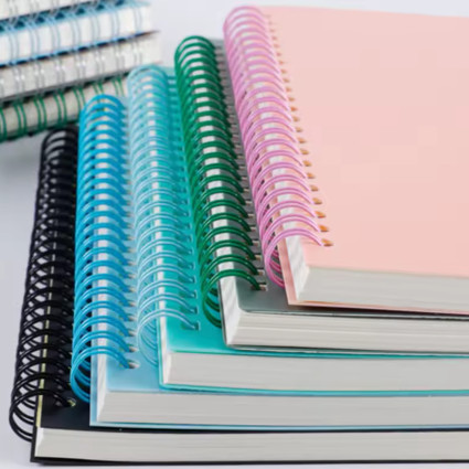Cuaderno espiral vintage A5, 80 hojas/160 páginas, diario, cuaderno, diseño en espiral para estudiantes, oficina y negocios
