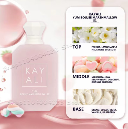 100ML KAYALI EDP Spray intenso aromas irresistibles con dulce afrutado Floral cálido fragancia lanosa marca Perfume para Unisex