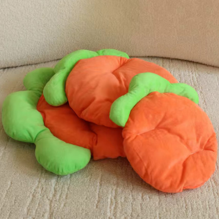 1PC Alfombra Cálida en Forma de Zanahoria para Conejos, Suave y Transpirable, Linda Alfombra de Sofá para Mascotas, Pequeños Animales, Hámster, Conejo, Cachorro, Gato, Cama para Do