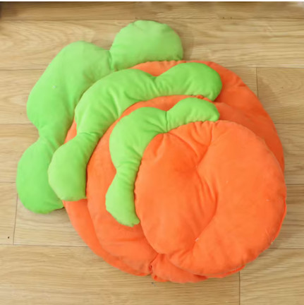 1PC Alfombra Cálida en Forma de Zanahoria para Conejos, Suave y Transpirable, Linda Alfombra de Sofá para Mascotas, Pequeños Animales, Hámster, Conejo, Cachorro, Gato, Cama para Do