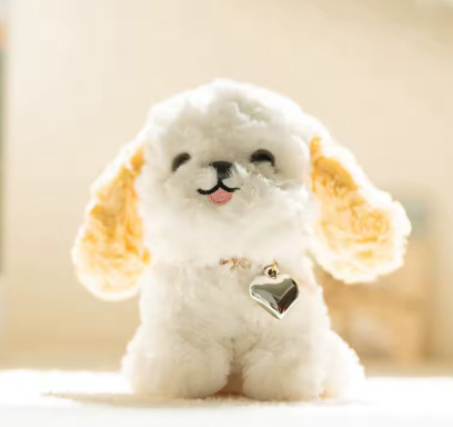 Adorable Mini perro famoso Shiba Inu Beagle juguete de peluche simulación de cachorro suave Schnauzer Wolfdog niñas muñeco de peluche decoración del hogar