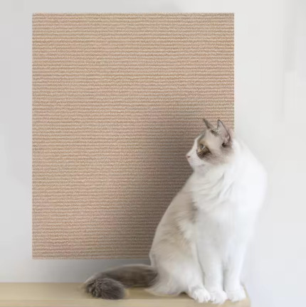 Alfombra autoadhesiva para rascar gatos, alfombra recortable para gatos, alfombra para rascar gatos, pared de esquina, Protector de muebles para sofá y rascar DIY