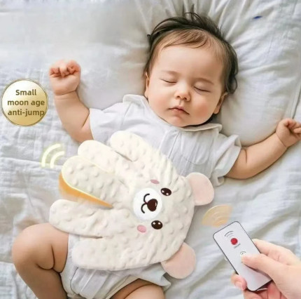 Almohada de palma para bebé recién nacido, ayuda para dormir, palma calmante para bebé, ayuda para dormir, sueño calmante, Control remoto, palma para niños pequeños
