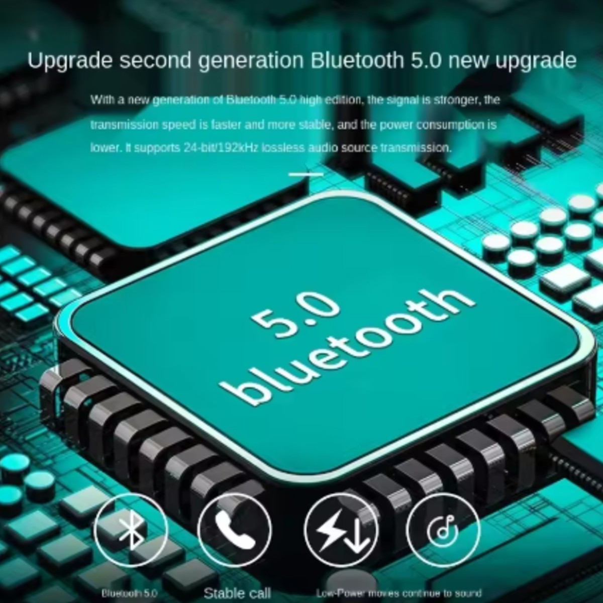 Auriculares inalámbricos Bluetooth K20, auriculares intrauditivos de un solo oído izquierdo y derecho montados en la oreja para teléfonos iPhone, Samsung y Xiaomi