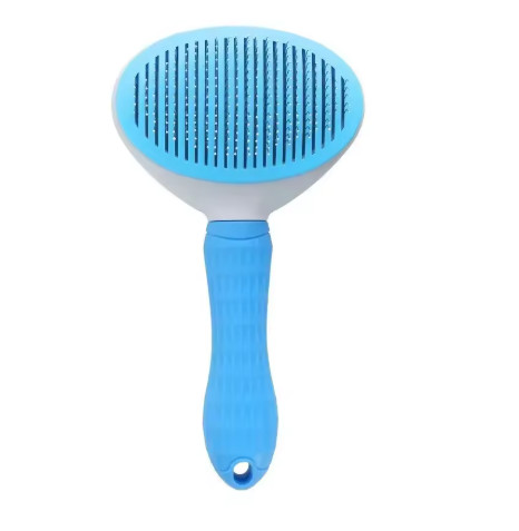 Cepillo para perros y gatos, peine de autolimpieza, removedor de pelo, herramientas de aseo, accesorios para mascotas