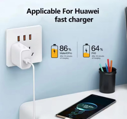 Cable de carga rápida USB tipo C para Huawei Mate 40 50 Cable de USB-C para teléfono móvil Cable de datos de teléfono para Xiaomi Samsung Oneplus POCO