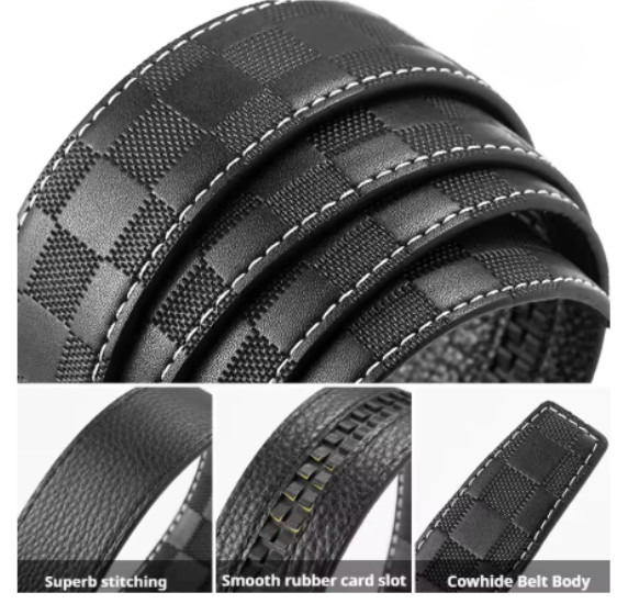 Cinturón de lujo para hombre Cinturón de cuero genuino Hebilla de aleación, cinturón con hebilla automática, cinturones de diseñador para hombre, regalos para hombre