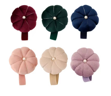 Cojín de muñeca para coser, muñequera ajustable con forma de calabaza, organizador de agujas para costura y acolchado