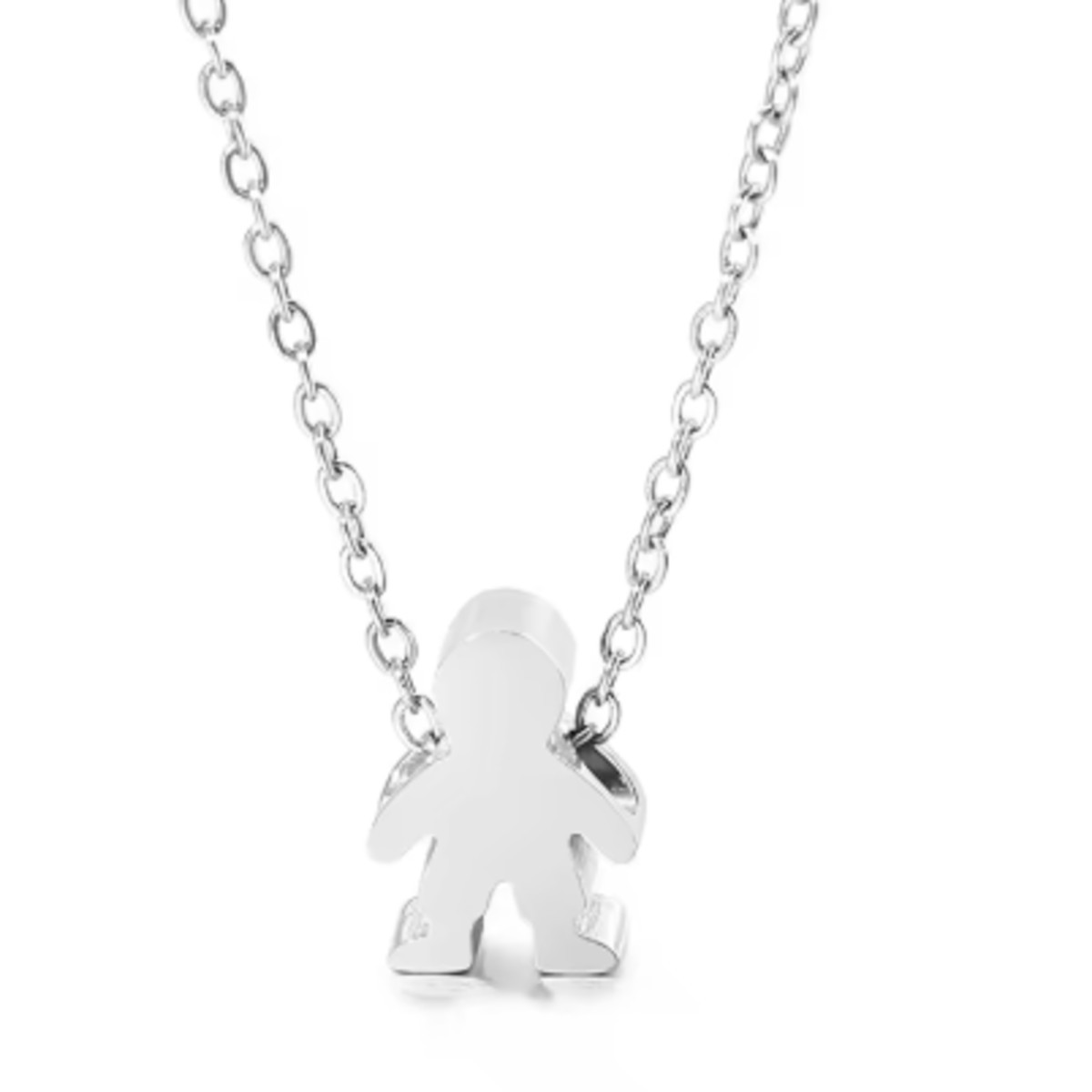 Colgante para niño y niña, collar para mujer, nombre, fecha, joyería familiar para niños, joyería grabada de acero inoxidable de Color dorado