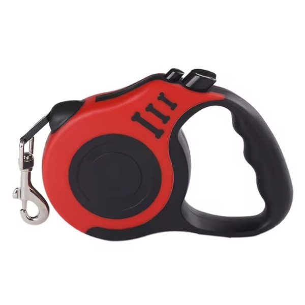 Correa para perro de 3m y 5m para perros pequeños y medianos, cuerda de nailon retráctil automática, extensión de plomo para gatos, suministros para caminar y correr para mascotas