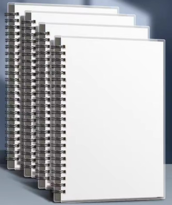Cuaderno de bobina de libro en espiral A5/B5, cuaderno forrado de papel de cuadrícula en blanco, diario, cuaderno de bocetos para suministros escolares, papelería