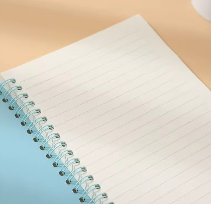 Cuaderno espiral vintage A5, 80 hojas/160 páginas, diario, cuaderno, diseño en espiral para estudiantes, oficina y negocios