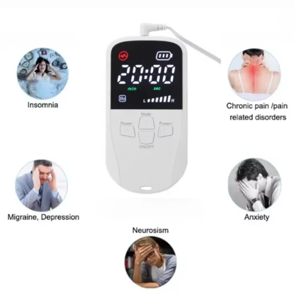 Dispositivo de Estimulación del Nervio Vago para el Insomnio, Ayuda a Dormir para Promover un Sueño Rápido y Profundo, Alivio de la Ansiedad