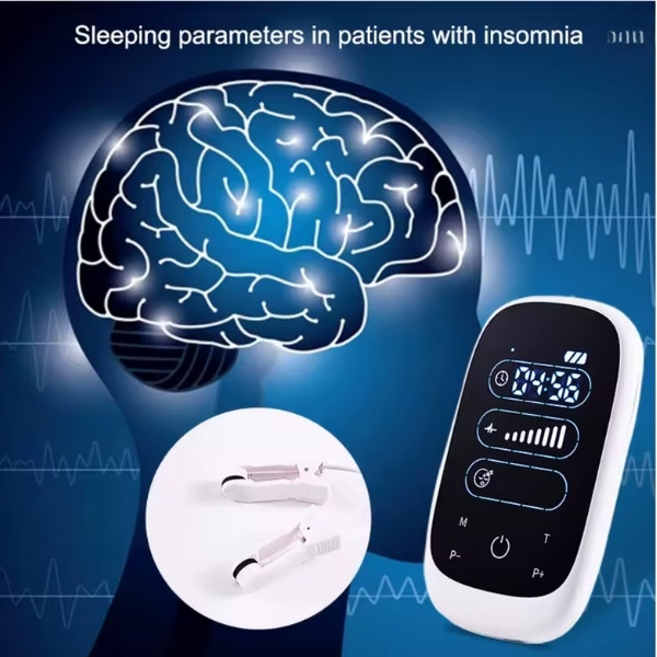 Dispositivo de Terapia para el Tratamiento del Insomnio, Ayuda para la Fatiga y el Sueño, Anti Depresión y Ansiedad, Dispositivo de Terapia CES