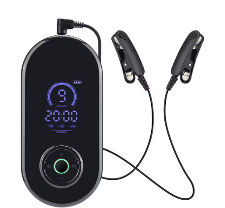 Dispositivo Inteligente de Relajación con Clip para Orejas CES, Recargable por USB, Ayuda para Dormir para Adultos, Mejora la Comodidad del Sueño