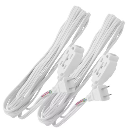 Extensiones Eléctricas Multiusos, MXVOH, 4m, 16 AWG, 3 Contactos, 127V, 7A, ABS/Cobre, Blanco.