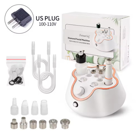 Foreverlily-máquina de exfoliación Facial de diamante para uso doméstico, microdermoabrasión profesional, Nano Spray de agua, máquina de belleza