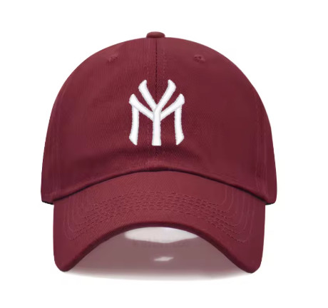 Gorra de béisbol con bordado de letras MY para hombre y mujer, gorro deportivo de algodón lavado suave ajustable para papá, gorros de protección para el sol para primavera y verano