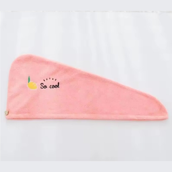 Gorro de secado rápido para el cabello para mujer y niña, superabsorbente toalla suave para la cabeza, 1 unidad