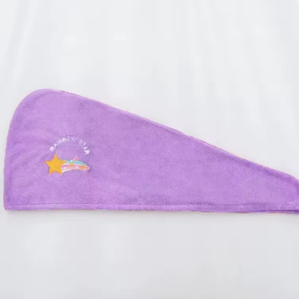 Gorro de secado rápido para el cabello para mujer y niña, superabsorbente toalla suave para la cabeza, 1 unidad