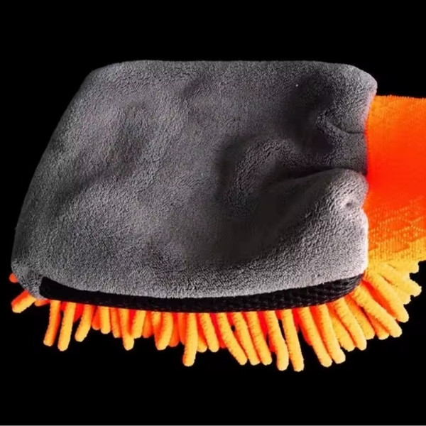 Guantes de chenilla de microfibra impermeables para lavado de coches, manopla gruesa para limpieza de coches 1 PZ