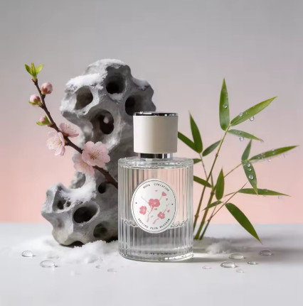 HOPE CHRISTINE Perfume Oriental de Flor de Ciruelo 50ML para Mujer, Encanto Chino Clásico, Fragancia Floral Elegante