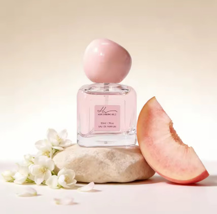 HOPE CHRISTINE Perfume Peach Eau De Parfum para Mujer 50ML, Larga Duración, Elegante Regalo para Cumpleaños y Día de San Valentín