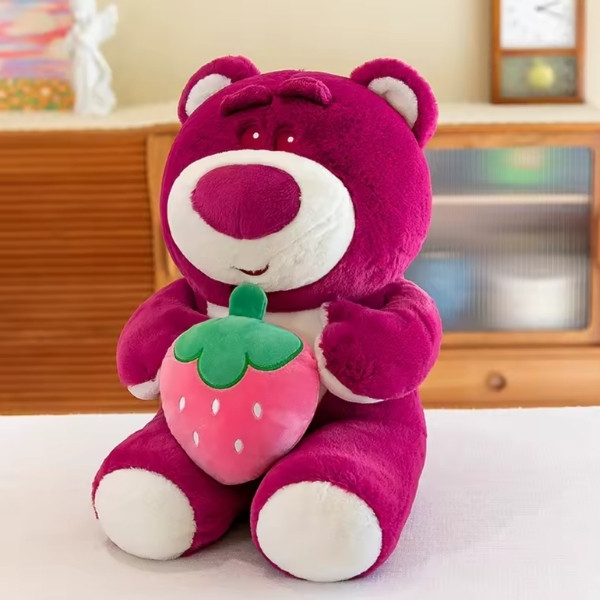 Juguete de peluche dibujos animados Anime oso de fresa muñeco