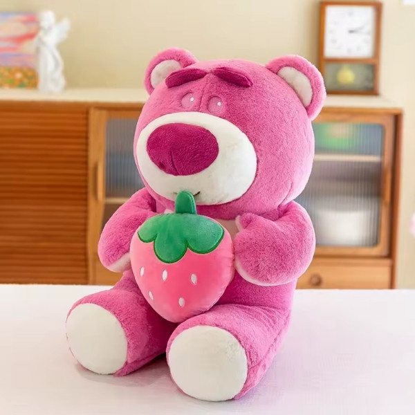 Juguete de peluche dibujos animados Anime oso de fresa muñeco