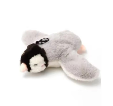 Juguete de Peluche Eléctrico Interactivo para Gatos con Forma de Pájaro, con Plumas, Sonido, Hierba Gatera y Resistente a Mordidas, Recargable