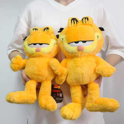 Juguete de peluche Original de gran tamaño, lindo gato Garfield Obese, muñeco de peluche esponjoso, regalos de Navidad y cumpleaños para niños y niñas