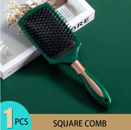 KLINA-peine con cojín de aire para masaje de cabello, cepillo para el cuero cabelludo, desenredante, antiestático, salón, SPA, herramienta de estilismo de peluquería, ovalado y red