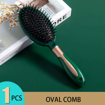 KLINA-peine con cojín de aire para masaje de cabello, cepillo para el cuero cabelludo, desenredante, antiestático, salón, SPA, herramienta de estilismo de peluquería, ovalado y red