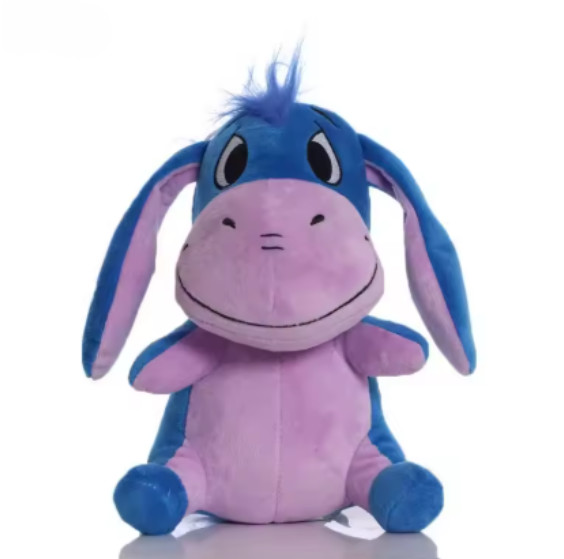Lindo oso de dibujos animados burro Tigger Piglet cerdo muñeco de peluche cómodo muñeco de trapo sentado pequeño tigre juguete para niños