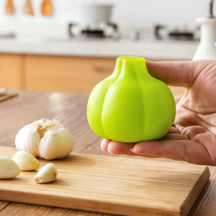 LMETJMA pelador de ajos mágico de silicona, útil pelador de ajos, pelador de ajos, utensilios de cocina para verduras D0013