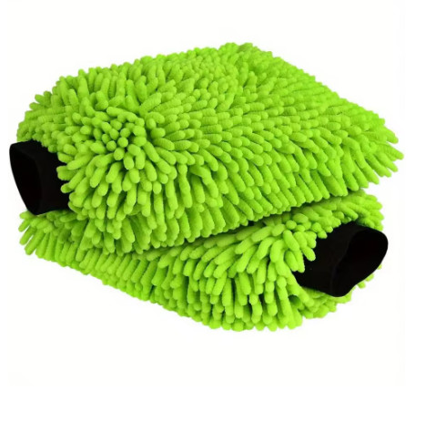 Microfibra para limpieza de coches y bicicletas eléctricas, juego de 1/2 piezas sin arañazos y sin pelusa, guantes de lavado de coches de microfibra de pelusa de alta calidad