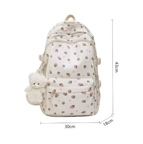Mochila bonita para niñas, bolso escolar a la moda, mochila escolar de gran capacidad para estudiantes, bolsa de almacenamiento de viaje portátil para adolescentes