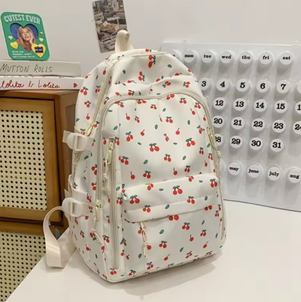 Mochila bonita para niñas, bolso escolar a la moda, mochila escolar de gran capacidad para estudiantes, bolsa de almacenamiento de viaje portátil para adolescentes