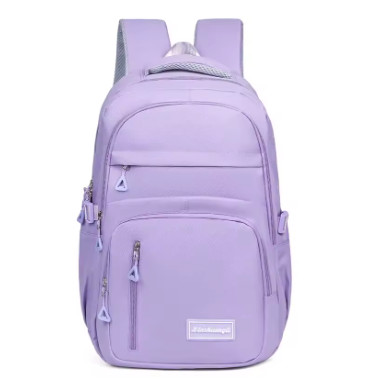 Mochila bonita para niñas de primaria y secundaria, bolso de doble asa, estilo informal y sencillo, tela de nailon