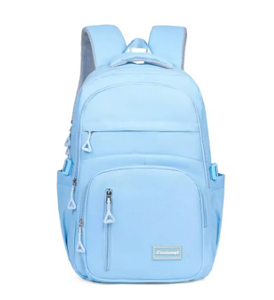 Mochila bonita para niñas de primaria y secundaria, bolso de doble asa, estilo informal y sencillo, tela de nailon