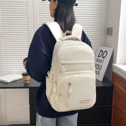 Mochila Linda para Niñas de 3 a 6 Grado, Estudiantes de Secundaria y Universitarias, Otoño Invierno, Bolso de Doble Asa