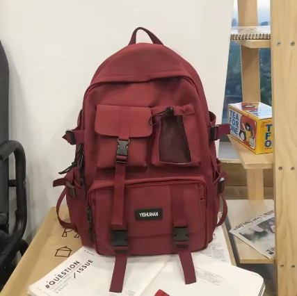 Mochila multifuncional para ordenador portátil para adolescentes, bolso escolar de lona fresco para mujer, mochilas para estudiantes de alta calidad, mochila escolar de moda