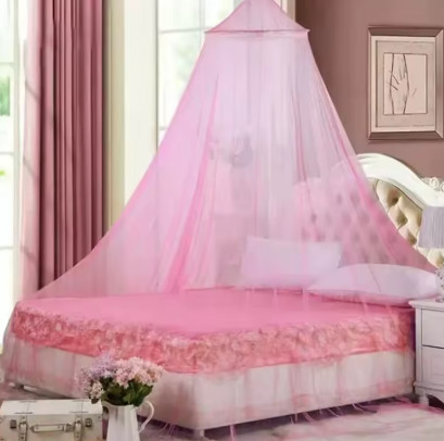 Mosquitera colgante, cúpula de princesa, cubierta de cama plegable, red colgante a prueba de moscas, tienda protectora para cama, mosquitera para suelo, tienda de cama