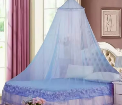 Mosquitera colgante, cúpula de princesa, cubierta de cama plegable, red colgante a prueba de moscas, tienda protectora para cama, mosquitera para suelo, tienda de cama