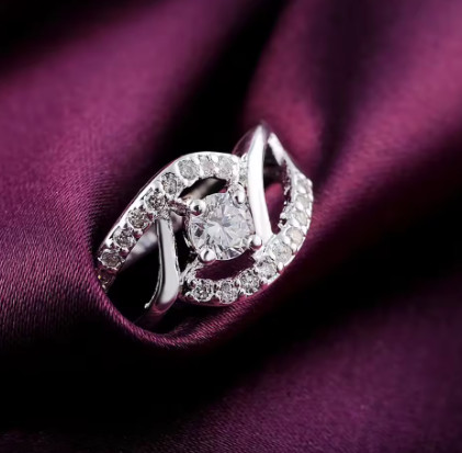 Nueva ropa de calle, anillos de diamantes de circón brillante de Plata de Ley 925 para mujer, regalos de fiesta de boda, joyería fina, anillos de compromiso